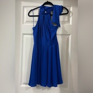 Express Royal Blue Mini Dress